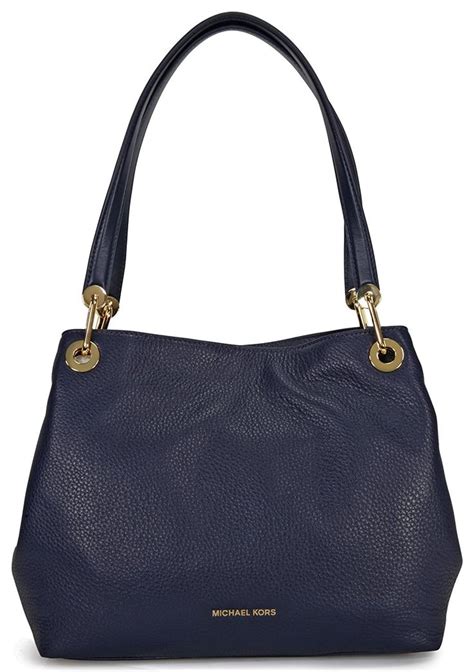 michael kors tasche raven admiral|Raven Large Leather Shoulder Bag .